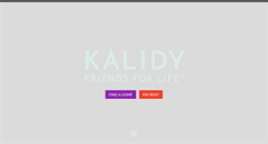 Desktop Screenshot of kalidy.com